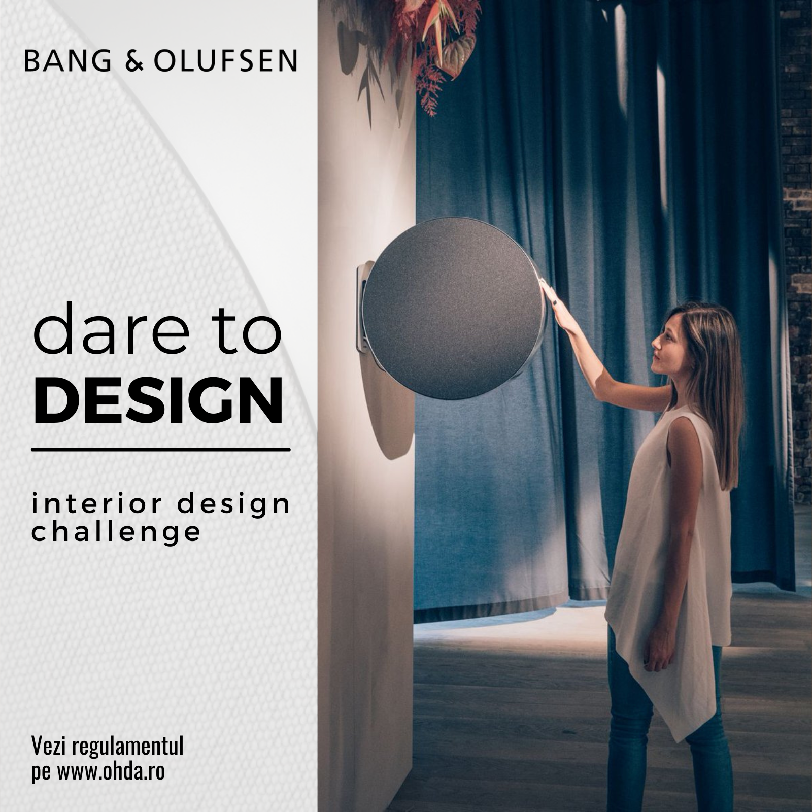 DARE TO DESIGN! – Un Concurs Exclusiv în Parteneriat cu Bang & Olufsen 