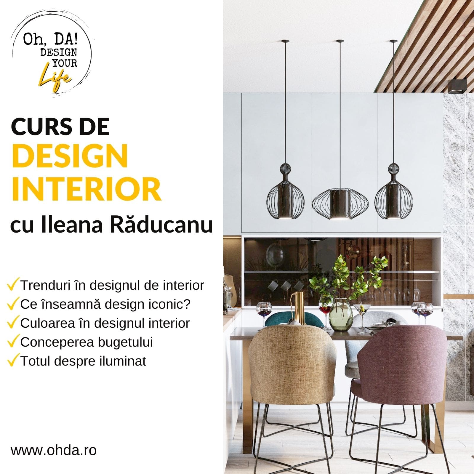 Curs design interior cu Ileana Răducanu